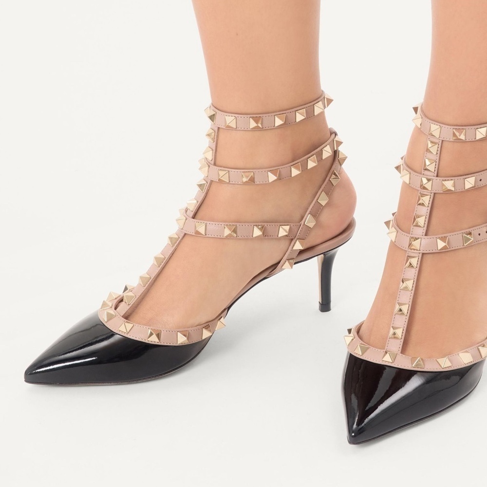 Valentino Rockstud Caged Pump 65MM